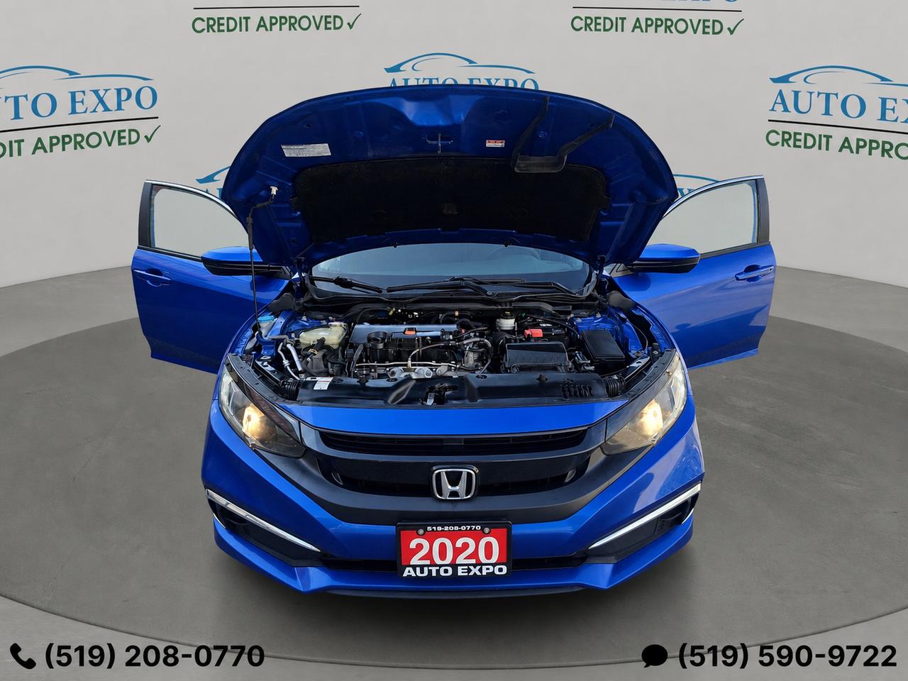 2020 Honda Civic Auto,A/C,New Ties,Certified,Backup Cam,Bluetooth Photo