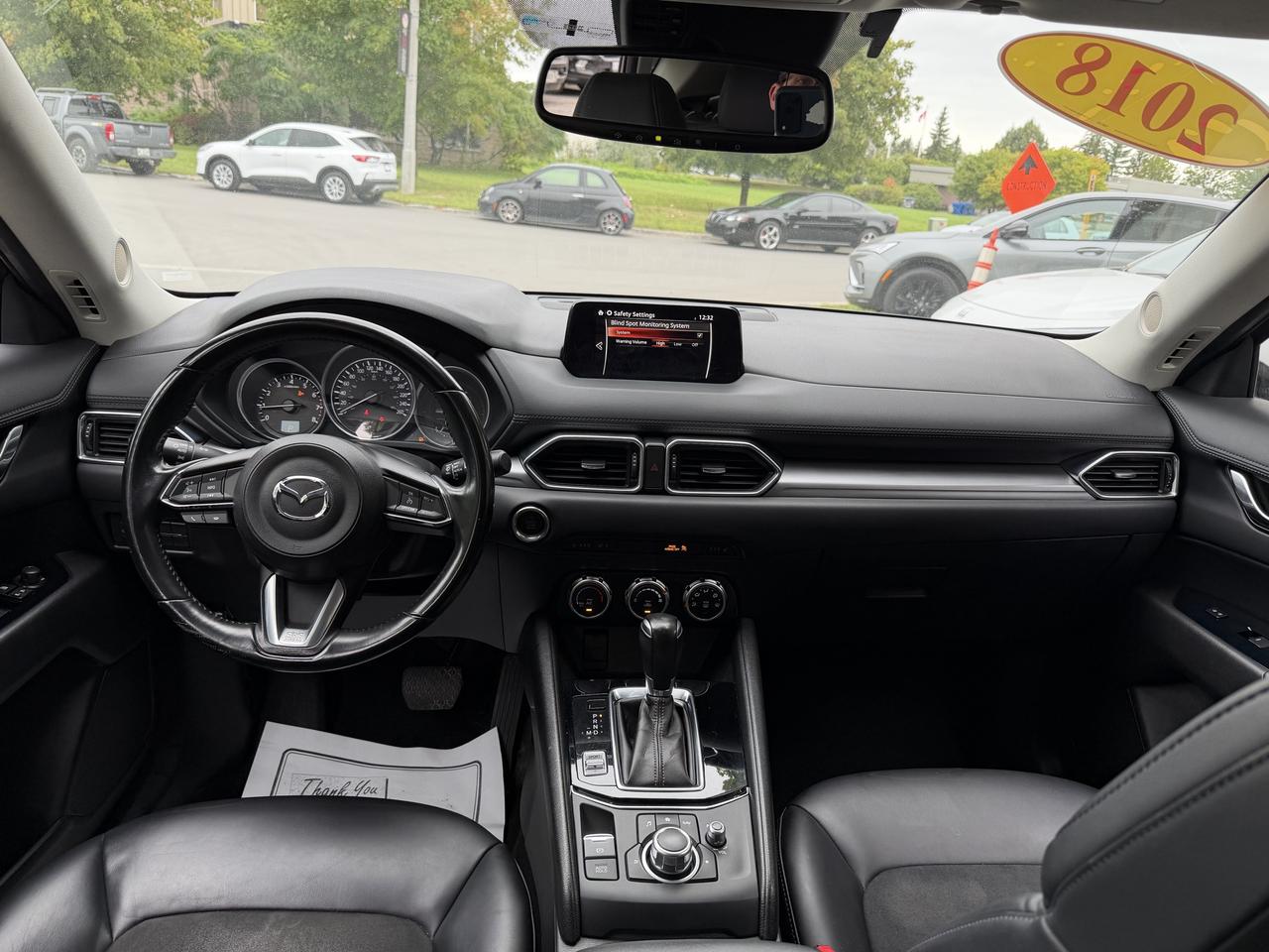 2018 Mazda CX-5 GS AWD, LEATHER, HEATED SEATS/WHEEL & MORE!!! Photo