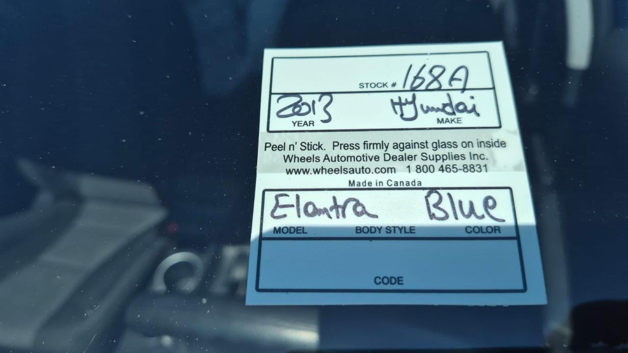 2013 Hyundai Elantra GT GL, WELL MAINTAINED, UNDERCOATED, CERTIFIED Photo