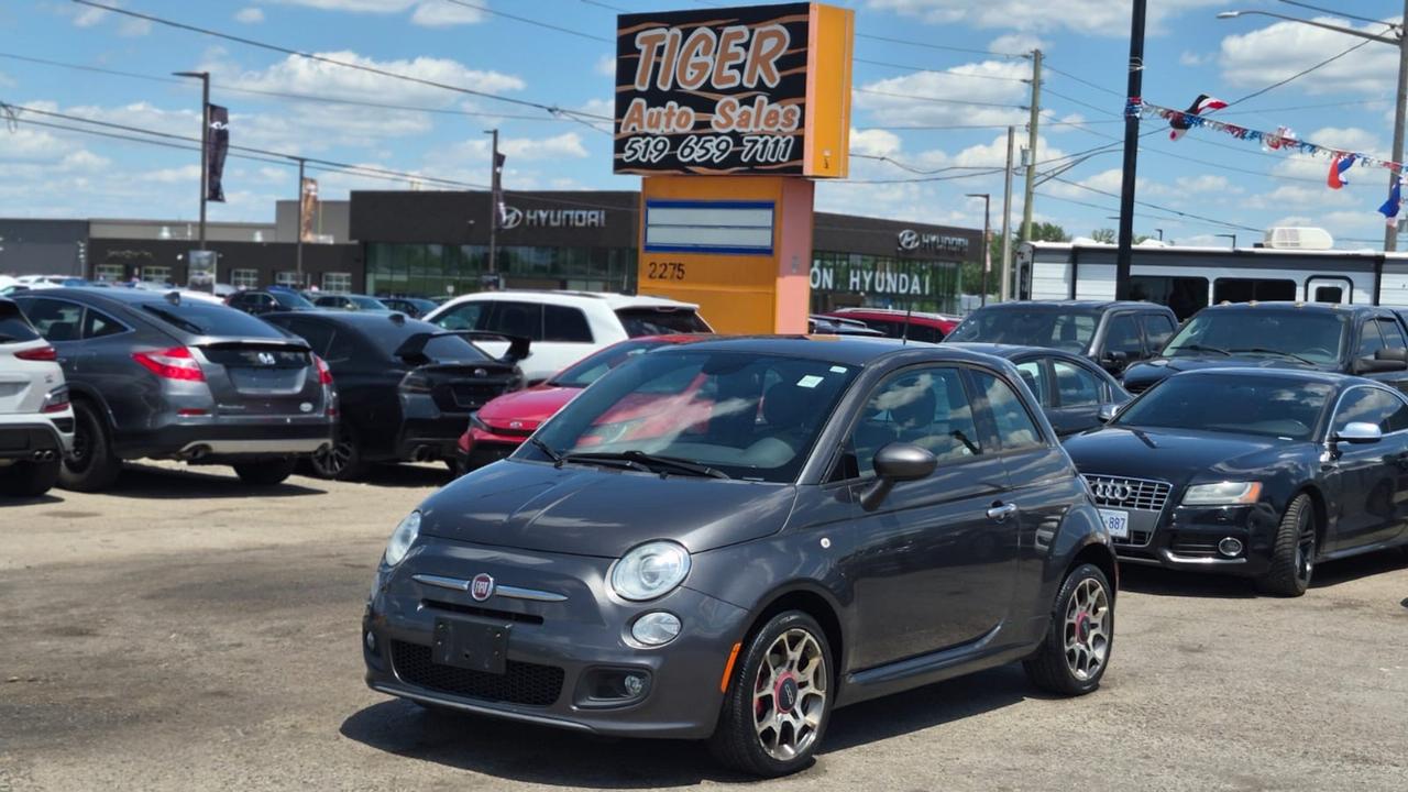 2014 Fiat 500 SPORT, AUTO, HATCH, GREAT ON FUEL, AS IS SPECIAL Photo0