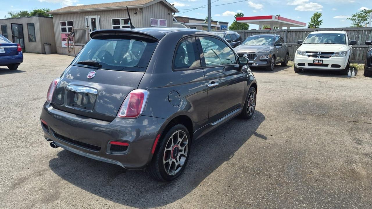 2014 Fiat 500 SPORT, AUTO, HATCH, GREAT ON FUEL, AS IS SPECIAL Photo