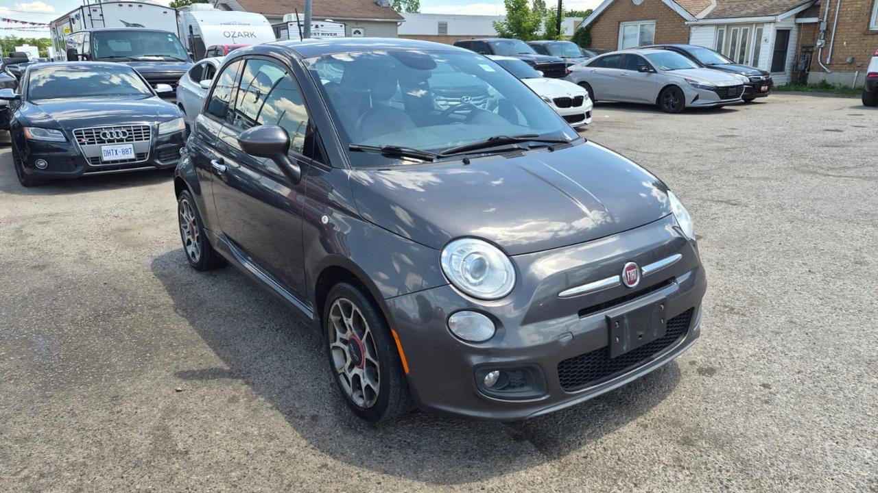 2014 Fiat 500 SPORT, AUTO, HATCH, GREAT ON FUEL, AS IS SPECIAL Photo