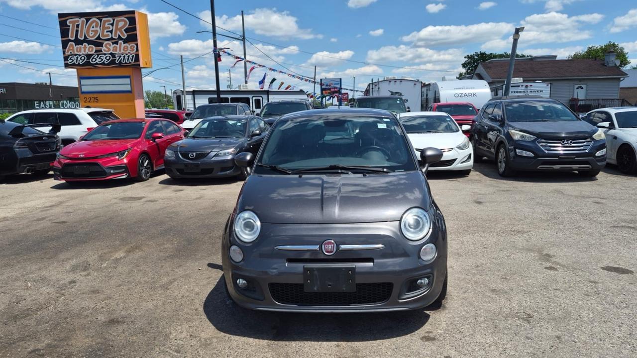 2014 Fiat 500 SPORT, AUTO, HATCH, GREAT ON FUEL, AS IS SPECIAL Photo