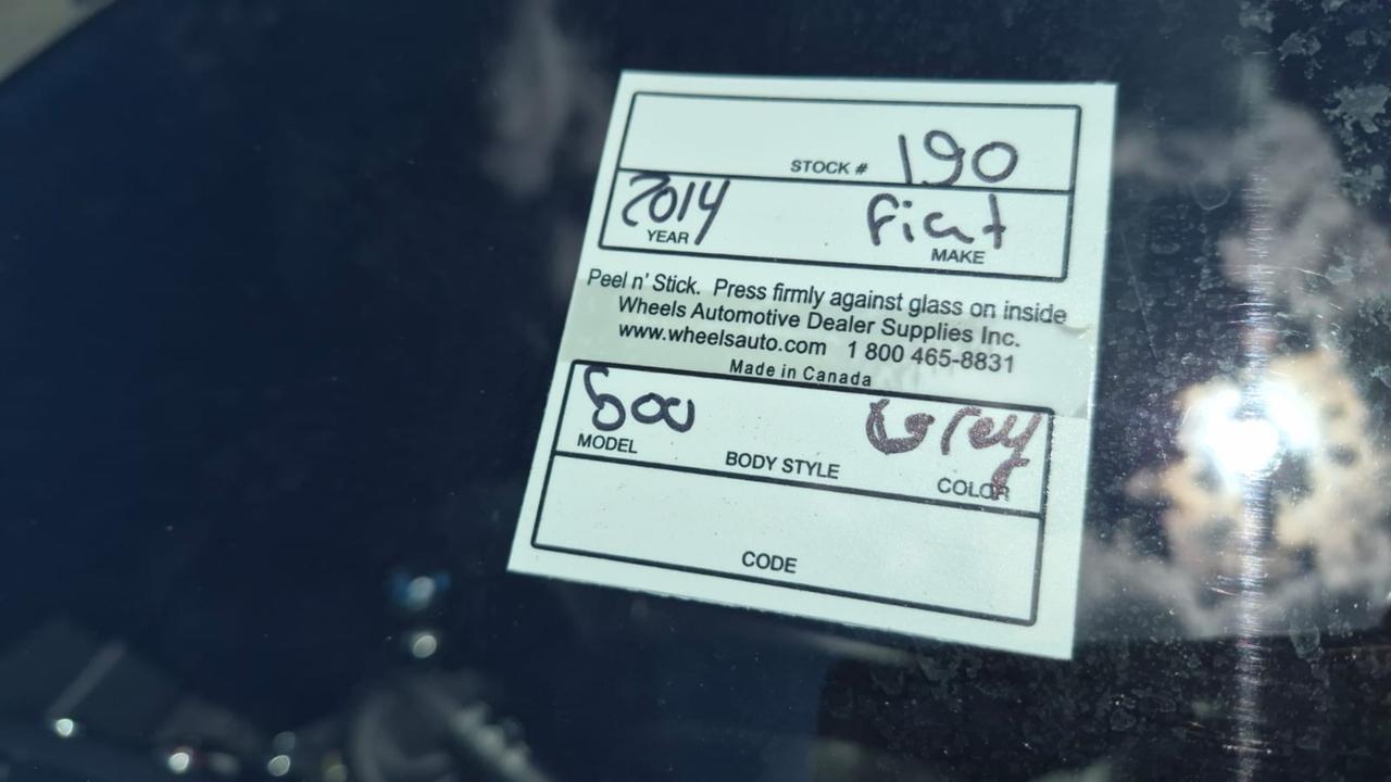 2014 Fiat 500 SPORT, AUTO, HATCH, GREAT ON FUEL, AS IS SPECIAL Photo
