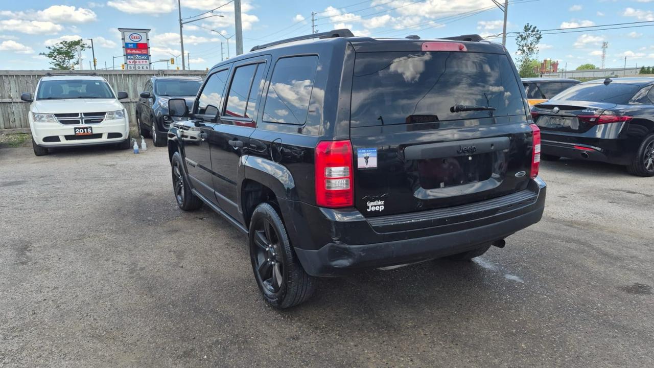2015 Jeep Patriot ALTITUDE, 4X4, ALLOYS, RUNS WELL, AS IS SPECIAL Photo