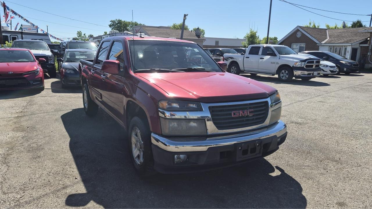 2010 GMC Canyon SLE, CREW CAB, 4 CYL, ONLY 148KMS, AS IS SPECIAL Photo