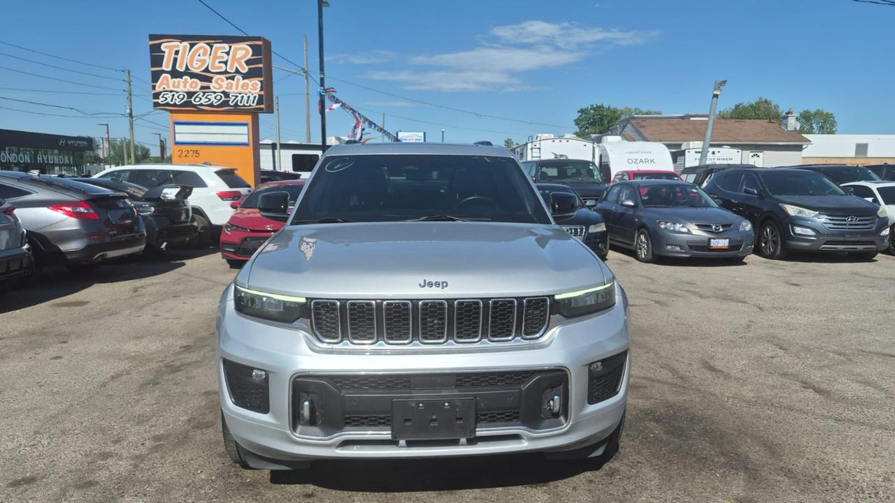 2022 Jeep Grand Cherokee OVERLAND, HEMI, LOADED, ONLY 44KMS, CERTIFIED Photo