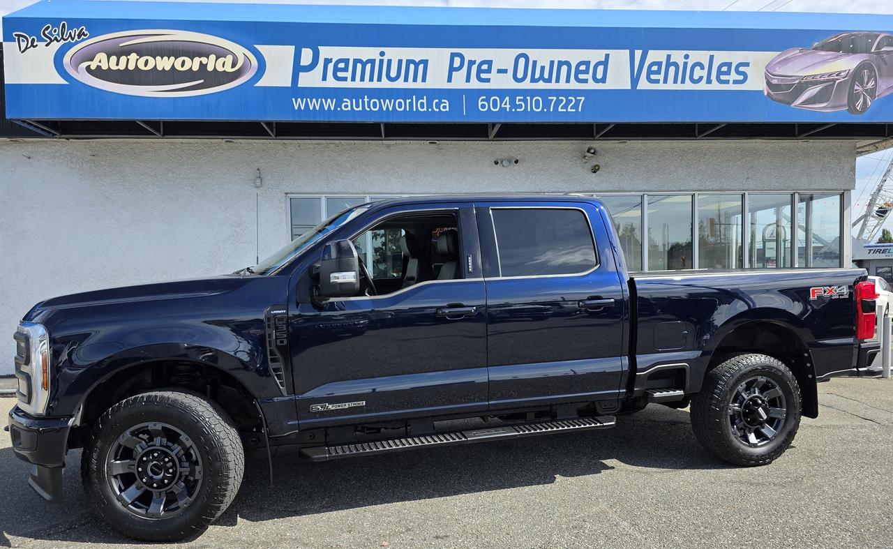 Used 2024 Ford SUPER DUTY F-350 SRW Lariat 4WD Crew 6.75' Box Sport Pkg, FX4 Off Road for sale in Langley, BC