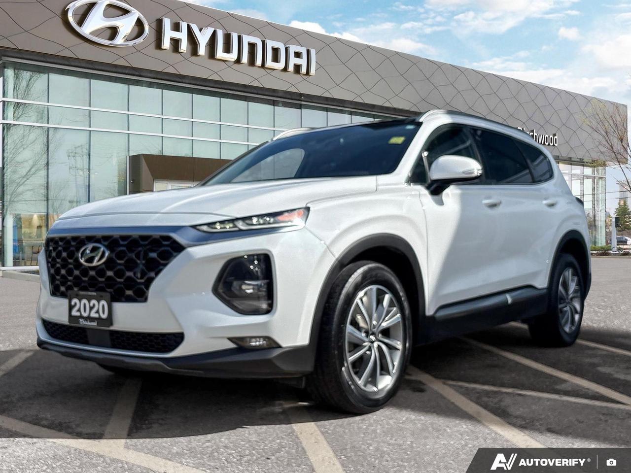 Used 2020 Hyundai Santa Fe Preferred Sun & Leather Pkg | Clean CARFAX | Local for sale in Winnipeg, MB