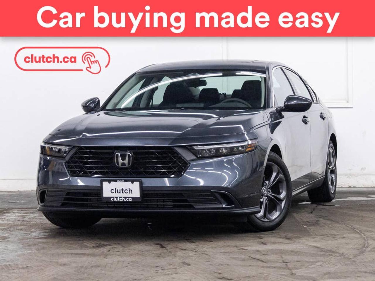 Electric Parking Brake, Brake Assist, Front Heated Seats and more!<br> <br>Clutch is the largest online used car retailer in Canada, delivering a seamless, hassle-free car-buying experience to drivers everywhere. Shop thousands of used cars online, get the right one delivered to your door, and enjoy peace of mind with our 10-Day Money-Back Guarantee. How sweet is that? To learn more, visit clutch.ca.<br> <br>The top features for this car include:<br> <br>Auto Stop/Start<br>Electric Parking Brake<br>Brake Assist<br>Front Heated Seats<br>Power Lumbar Support<br>Folding Rear Seats<br>Climate Control<br>Dual Zone Front Climate Control<br>Speed-Sensitive Volume<br>Bluetooth Music<br>Touchscreen Display<br>Cruise Control<br>Adaptive Cruise Control<br>12V Outlet<br>Hands Free Device Connectivity<br>Apple CarPlay<br>Android Auto<br>USB Input<br>Keyless Entry<br>Push Button Start<br>Passive Keyless Entry<br>Keyfob Remote Start<br>Lane Departure Warning<br>Active Lane Keep Assistance<br>Blindspot Sensors<br>Forward Collision Mitigation<br>Rear Collision Warning<br>Rear Cross Traffic Alert<br>Pedestrian Detection<br>Driver Attention Alert<br>Traffic Sign Recognition<br>One-Touch Windows<br>Rear Window Defroster<br>Sunroof<br>Hill Assistance<br>Automatic High Beams<br>Rear View Camera<br>Power Driver Seat<br>AM/FM Stereo<br>App Remote Start<br> <br>Seamless home delivery - Delivery to your door in a matter of days. Available on select packages.<br> <br>Try it out for 10 days - If you do not like it, we will take it back. <br> <br>Quality assured - All cars go through our rigorous 210-point inspection and reconditioning process.<br> <br>Peace of mind - Warranty and protection plans available.<br> <br>Haggle-free - No haggling or hard sells.<br> <br>100% Transparency - Full inspection reports on every car, including high-res photography and a free Carfax report.<br> <br>Listed price is for cash purchase only and does not include taxes, Shipping Fees (if applicable), Delivery Fees (if applicable), government licensing fees.<br> <br>Previous Provincial Registrations:<br>Ontario<br> <br>Stock # 111429