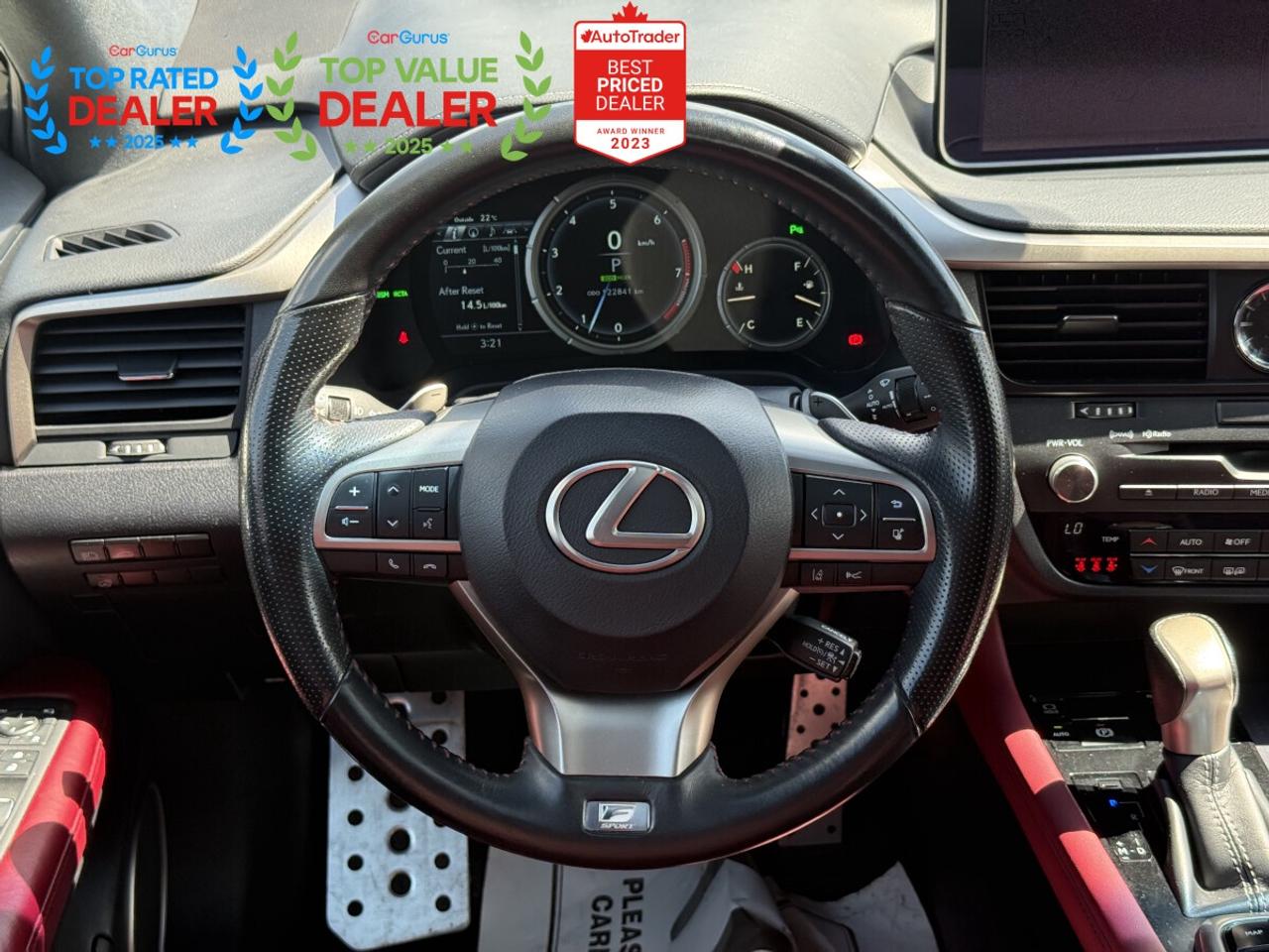 2019 Lexus RX 350 F-SPORT 2 | RED LEATHER | PREMIUM Photo