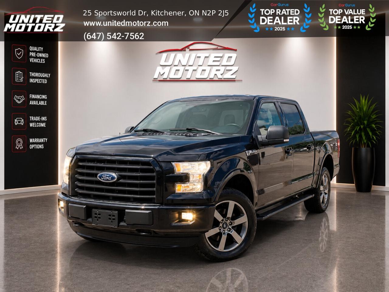 2016 Ford F-150 XLT 4WD SUPER CREW 145" 5L V8 ~SAFETY CERTIFIED~ O Photo
