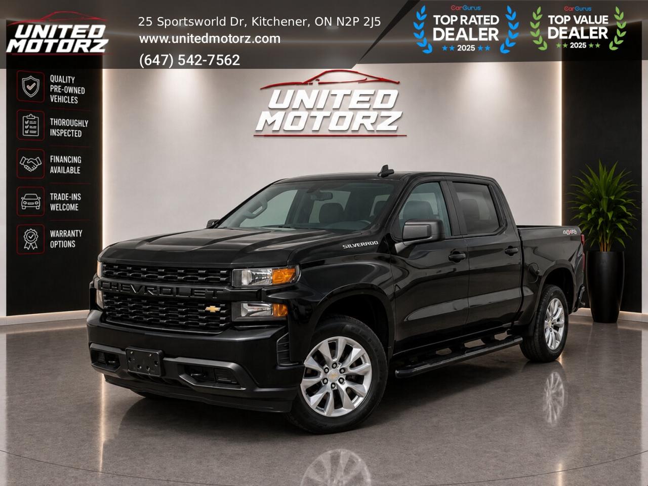 2020 Chevrolet Silverado 1500 4WD CREW CAB 147" ~SAFETY CERTIFIED~ 23 SERVI Photo0