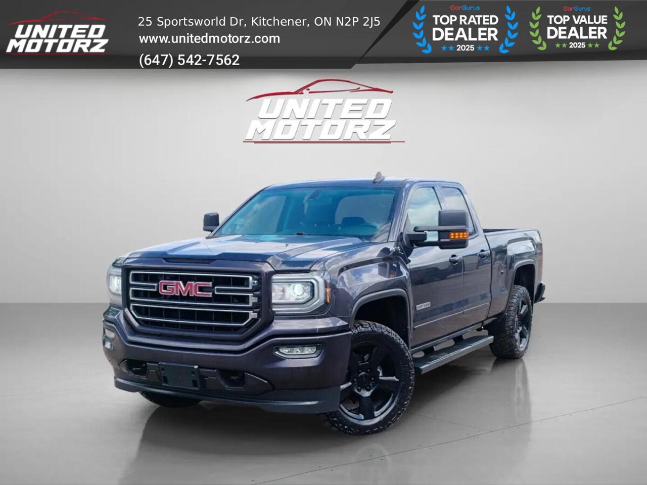 2016 GMC Sierra 1500 DOUBLE CAB 5.3L V8 ~SAFETY CERTIFIED~ 45 SERVICE R Photo