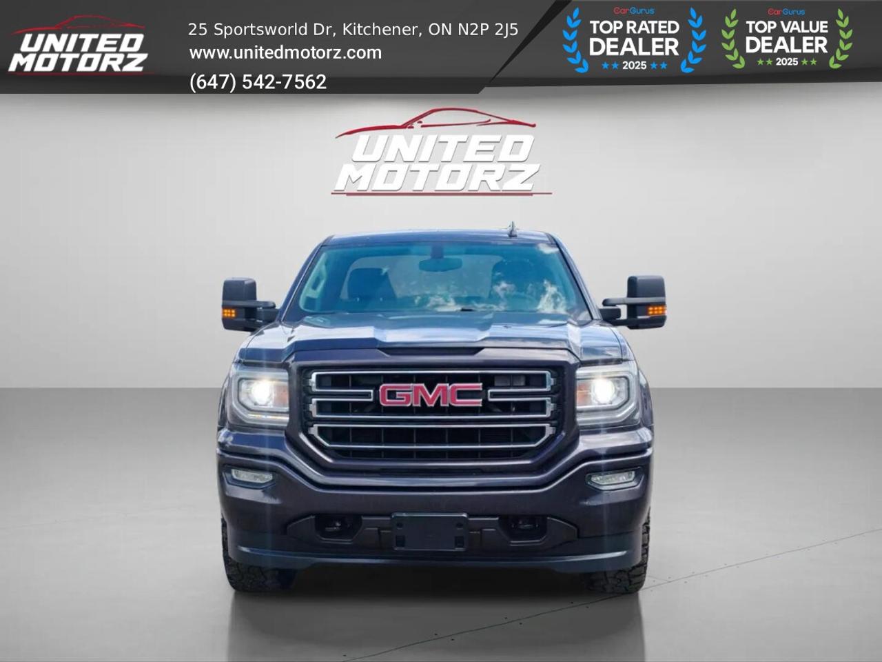 2016 GMC Sierra 1500 DOUBLE CAB 5.3L V8 ~SAFETY CERTIFIED~ 45 SERVICE R Photo2
