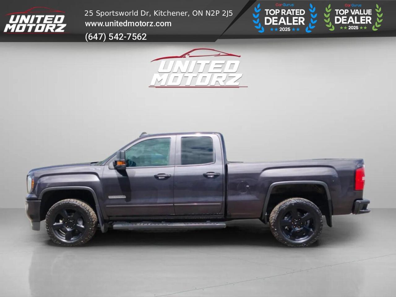 2016 GMC Sierra 1500 DOUBLE CAB 5.3L V8 ~SAFETY CERTIFIED~ 45 SERVICE R Photo