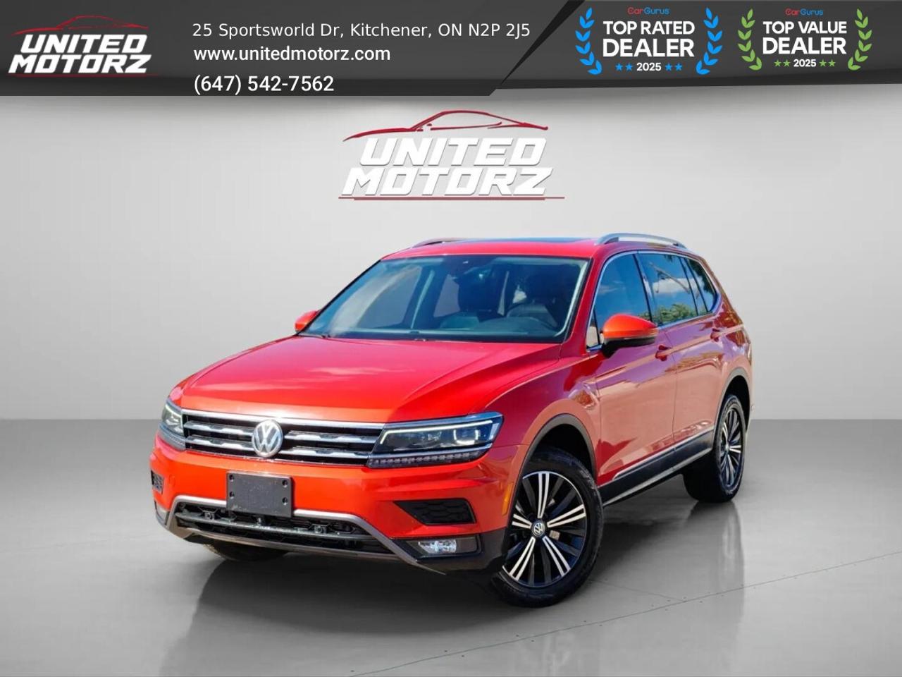 2020 Volkswagen Tiguan Highline~SAFETY CERTIFIED~ 22 SERVICE RECORDS~ NO Photo