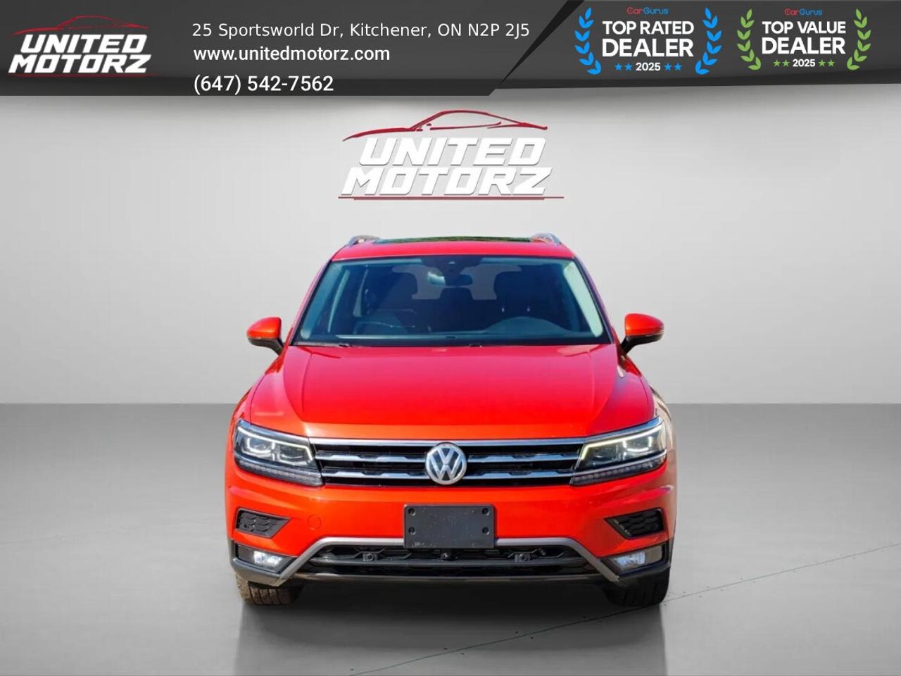 2020 Volkswagen Tiguan Highline~SAFETY CERTIFIED~ 22 SERVICE RECORDS~ NO Photo