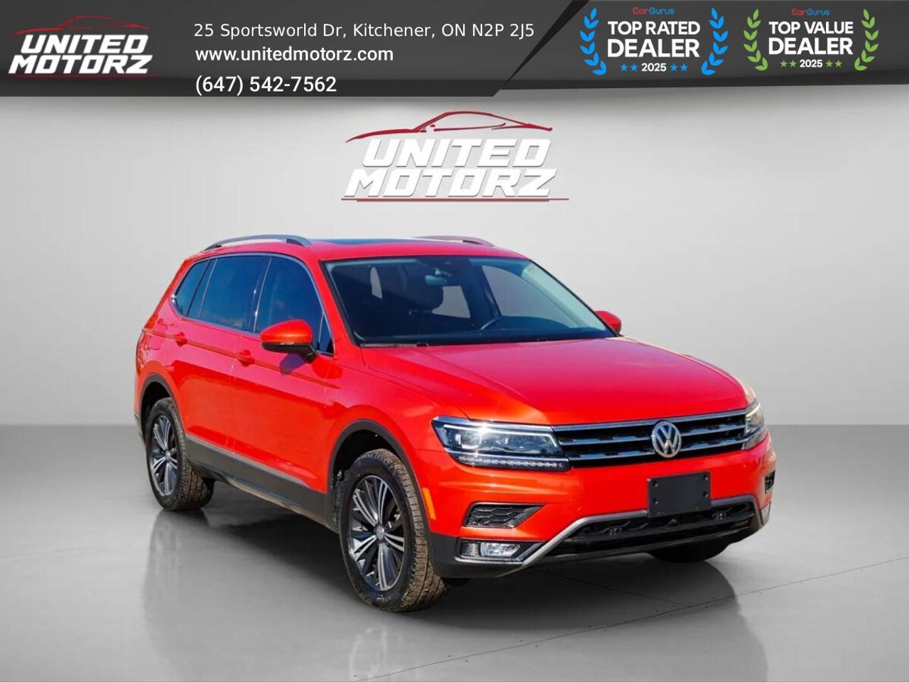 2020 Volkswagen Tiguan Highline~SAFETY CERTIFIED~ 22 SERVICE RECORDS~ NO Photo