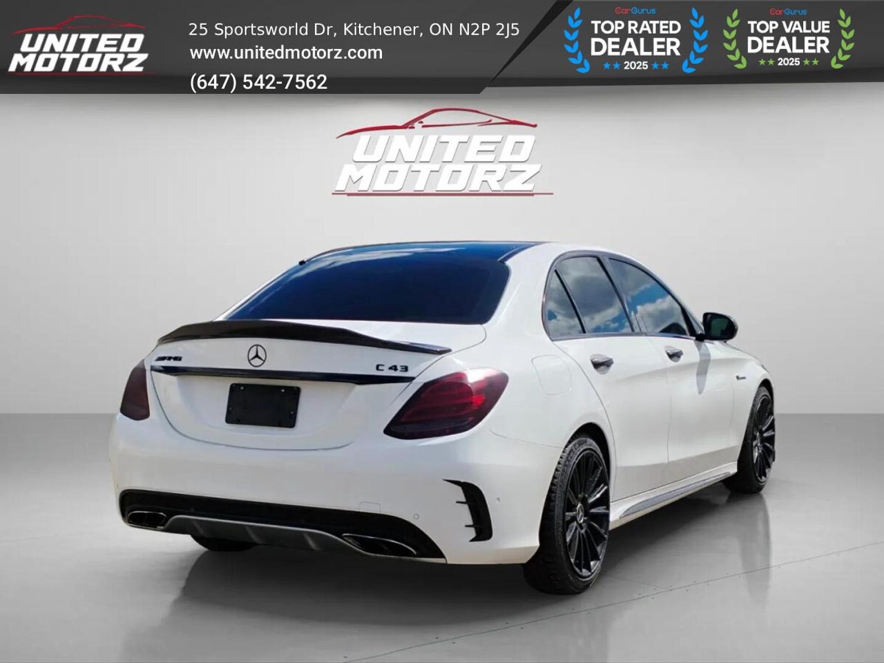 2017 Mercedes-Benz C-Class AMG C43 4MATIC BI-TURBO V6 ~SAFETY CERTIFIED~ Photo