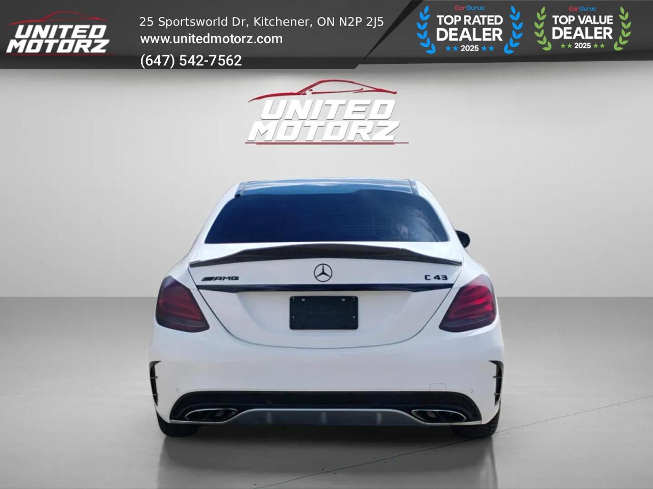 2017 Mercedes-Benz C-Class AMG C43 4MATIC BI-TURBO V6 ~SAFETY CERTIFIED~ Photo