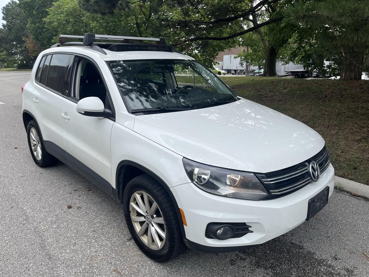 <html>
<p> </p>
<p>YES,….ONLY $3,999.00!!! NOT A MISPRINT!!</p>
<br>
<p>ORIGINAL FEMALE OWNER DROVE VEHICLE  DAILY PRIOR TO TRADING-IN.</p>
<br>
<p>2017 VOLKSWAGEN TIGUAN 4MOTION - WOLFSBURG EDITION ***4 CYLINDER MODEL (2.0 LITRE- 4 CYLINDER TURBO ENGINE) *** AUTOMATIC TRANSMISSION, POWER GLASS PANORAMIC MOONROOF, AIR CONDITIONING, BACK-UP CAMERA, CRUISE CONTROL, FOG LIGHTS, ALLOYS WHEELS, UPGRADED SOUND SYSTEM, PUSHBUTTON START, PS, PB, PM, PW, KEYLESS ENTRY, AND MORE!!!</p>
<br>
<p>THE FOLLOWING FEATURES LISTED BELOW ARE ALL INCLUDED IN THE SELLING PRICE:</p>
<br>
<p>***CARFAX VEHICLE HISTORY REPORT</p>
<br>
<p>***ORIGINAL KEYS AND REMOTES</p>
<br>
<p>YES,....ONLY $3,999.00!!!</p>
<br>
<p>HST, LICENCE & OMVIC ($22.00) FEE EXTRA. </p>
<br>
<p>NO OTHER (HIDDEN) FEES EVER!</p>
<br>
<p>YOU CERTIFY AND YOU SAVE $$$</p>
<br>
<p>AT THIS PRICE (NOT CERTIFIED - HAS NOT BEEN INSPECTED) - SOLD AS IS / AS TRADED-IN, This vehicle is being sold AS IS, unfit, not e-tested and is not represented as being in road worthy condition, mechanically sound or maintained at any guaranteed level of quality. The vehicle may not be fit for use as a means of transportation and may require substantial repairs at the purchasers expense. It may not be possible to register the vehicle to be driven in its current condition.</p>
<br>
<p>FEEL FREE TO BRING ALONG YOUR OWN PERSONAL TECHNICIAN AND HAVE THEM PERFORM A PRE-PURCHASE INSPECTION PRIOR TO PURCHASING.</p>
<br>
<p>PLEASE CALL 416-274-AUTO (2886) TO SCHEDULE AN APPOINTMENT, AND TO ENSURE THAT THE VEHICLE OF YOUR CHOICE IS STILL AVAILABLE, AND IS ON-SITE.</p>
<br>
<p>RICHSTONE FINE CARS INC.</p>
<br>
<p>855 ALNESS STREET, UNIT 17</p>
<p>TORONTO, ONTARIO </p>
<p>M3J 2X3</p>
<br>
<p>416-274-AUTO (2886)</p>
<br>
<p>2017 VOLKSWAGEN TIGUAN 4MOTION-WOLFSBURG EDITION</p>
<br>
<p>***FULLY EQUIPPED***</p>
<br>
<p>4 CYLINDER 2.0 LITRE TURBO</p>
<p>AUTOMATIC TRANSMISSION</p>
<p>PANORAMIC GLASS MOONROOF</p>
<p>Power locks</p>
<p>Power steering</p>
<p>Tilt steering wheel</p>
<p>Power windows</p>
<p>Rear window defroster</p>
<p>HEATED POWER SEATS</p>
<p>Power mirrors</p>
<p>Airbag: driver, passenger & side</p>
<p>Alarm</p>
<p>Anti-lock brakes</p>
<p>Fog lights</p>
<p>Driver Air Bag</p>
<p>Passenger Air Bag;</p>
<p>Security System</p>
<p>Side Air Bag</p>
<p>Rear Window Defrost</p>
<p>Air Conditioning</p>
<p>Cruise Control</p>
<p>Tire Pressure Monitor</p>
<p>Remote Trunk Release</p>
<p>Bluetooth Connection</p>
<p>Heated Seats</p>
<p> </p>
</html>
