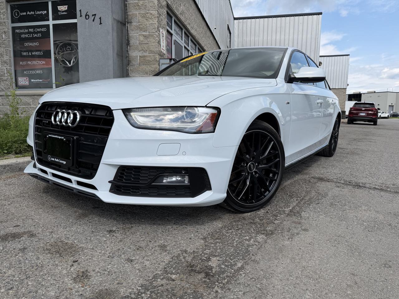 2016 Audi A4 Progressiv S-LINE COMP PKG, SUNROOF, AWD, LOADED!