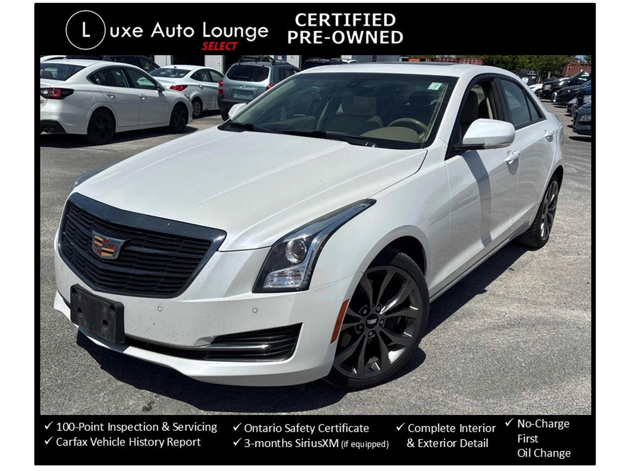 2016 Cadillac ATS LUXURY AWD, SUNROOF, BOSE AUDIO, CLEAN, LOADED! Photo19