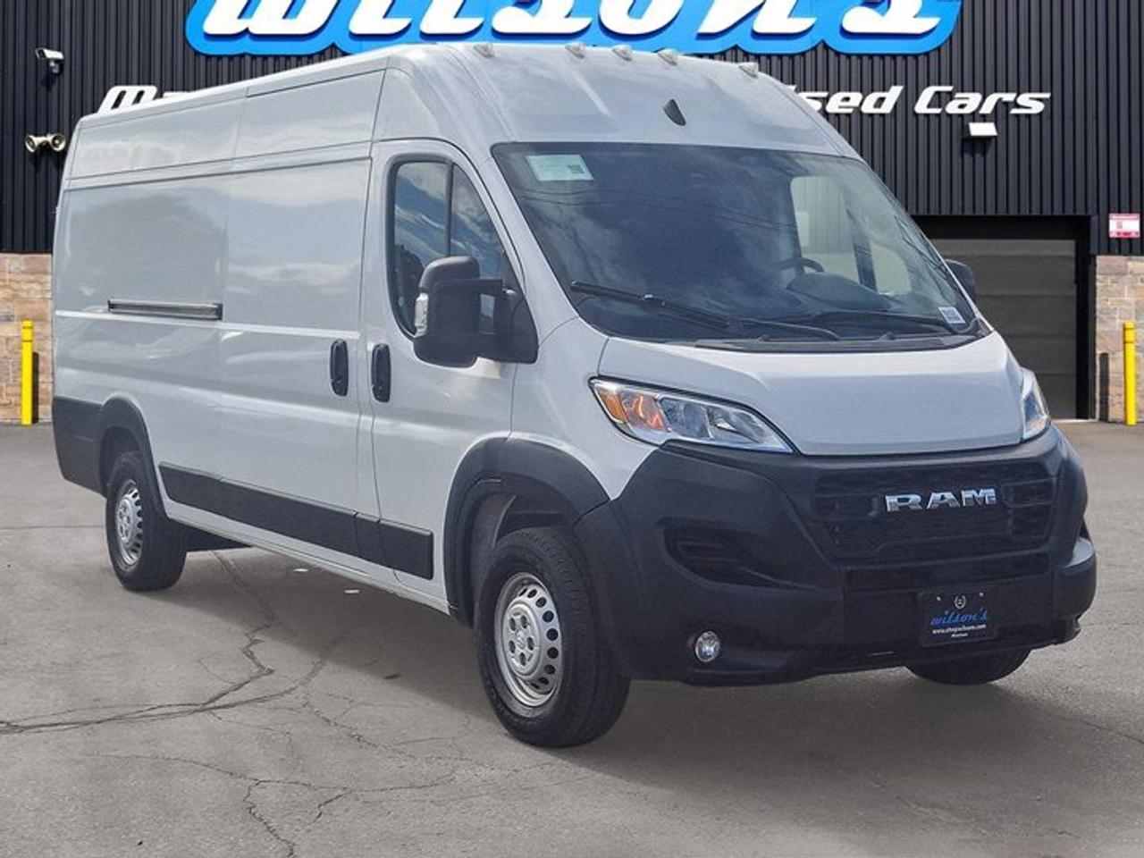 2025 RAM Cargo Van ProMaster 159" WB Extended High Roof | Adaptive Cruise | Vinyl Bucket Seats | CarPlay + Android | and More ! Photo