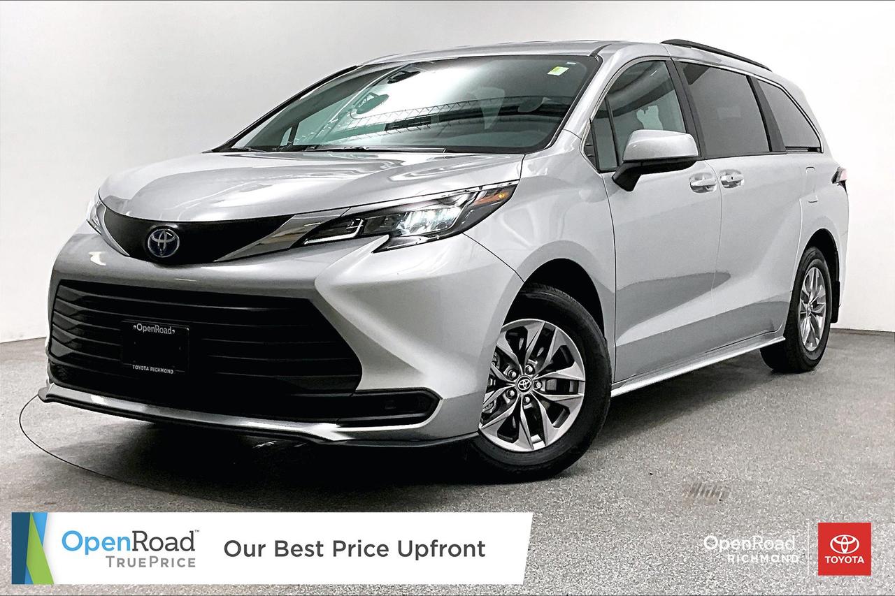 Used 2025 Toyota Sienna Hybrid Sienna LE 8-Pass for sale in Richmond, BC