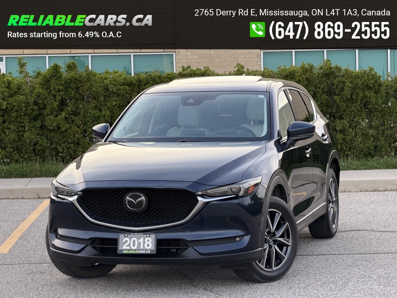 2018 Mazda CX-5 GT | AWD | No-Accident | Heads Up Display Photo0