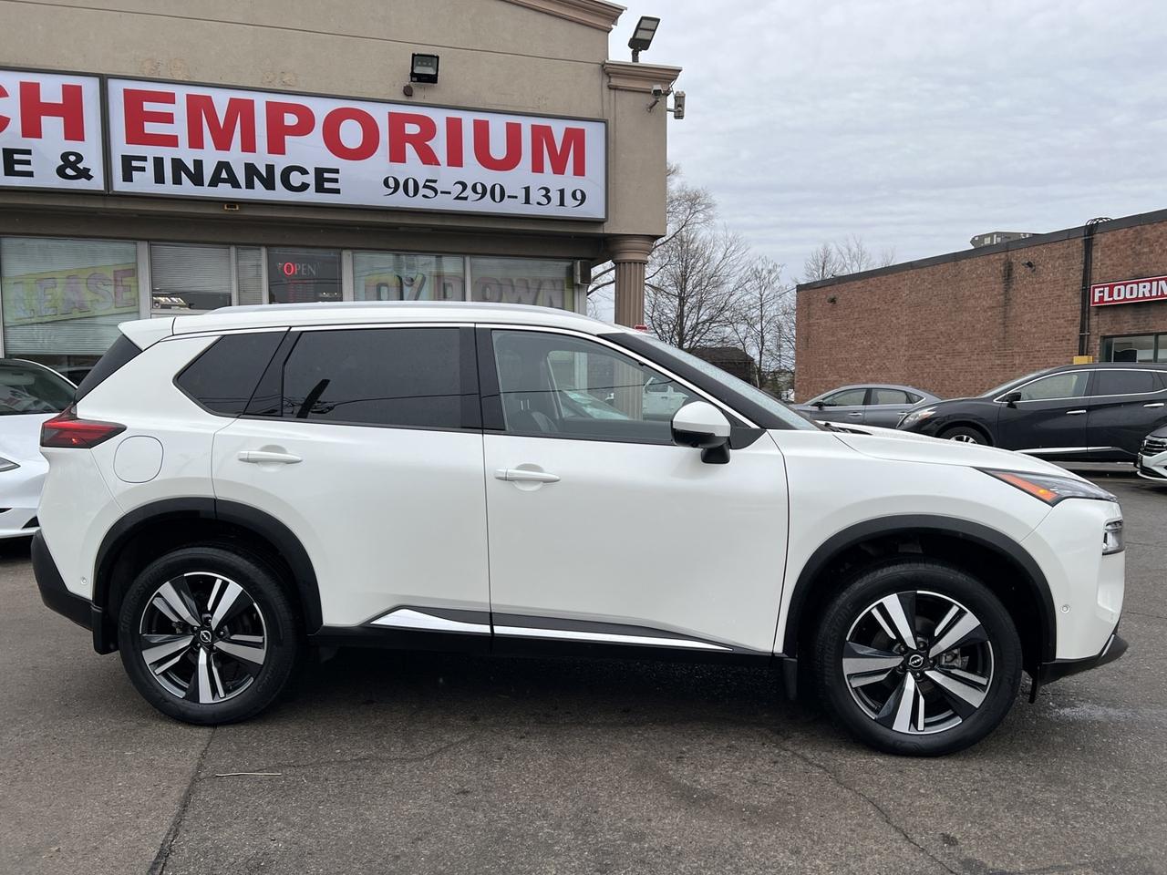 2023 Nissan Rogue SL Pearl White AWD   FULLY LOADED   Leather Htd Re Photo