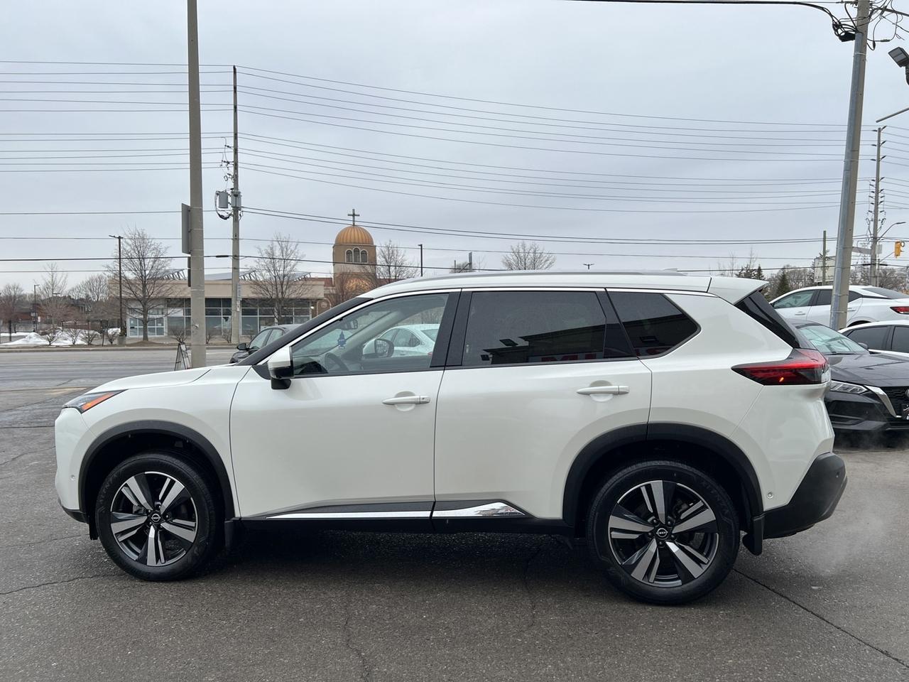 2023 Nissan Rogue SL Pearl White AWD   FULLY LOADED   Leather Htd Re Photo2