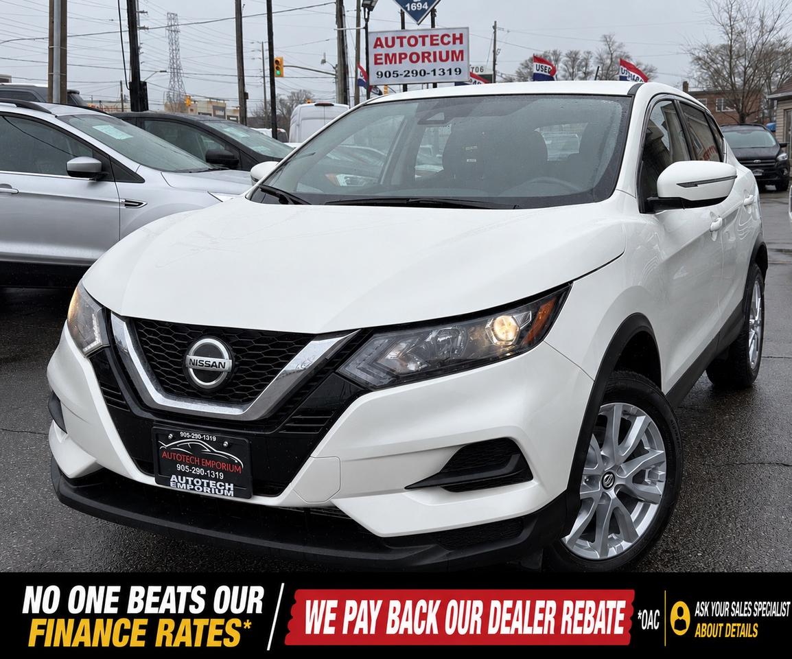 2023 Nissan Qashqai S AWD Pearl White Rev Cam   Blind Spot   Htd Seats Photo0