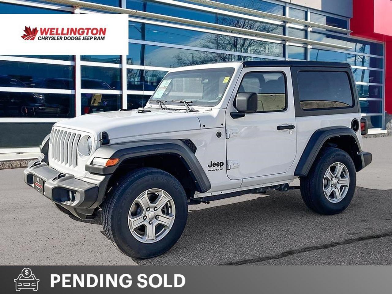 2022 Jeep Wrangler Sport S | Six Speed Manual | V6 | Push Button Start | CarPlay | Android Auto | Photo0