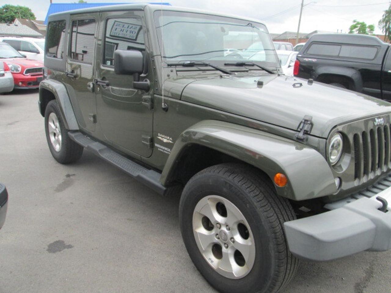 2015 Jeep WRANGLER UNLIMITED 4WD 4dr Sahara, Power Group, Alloy Wheels Photo