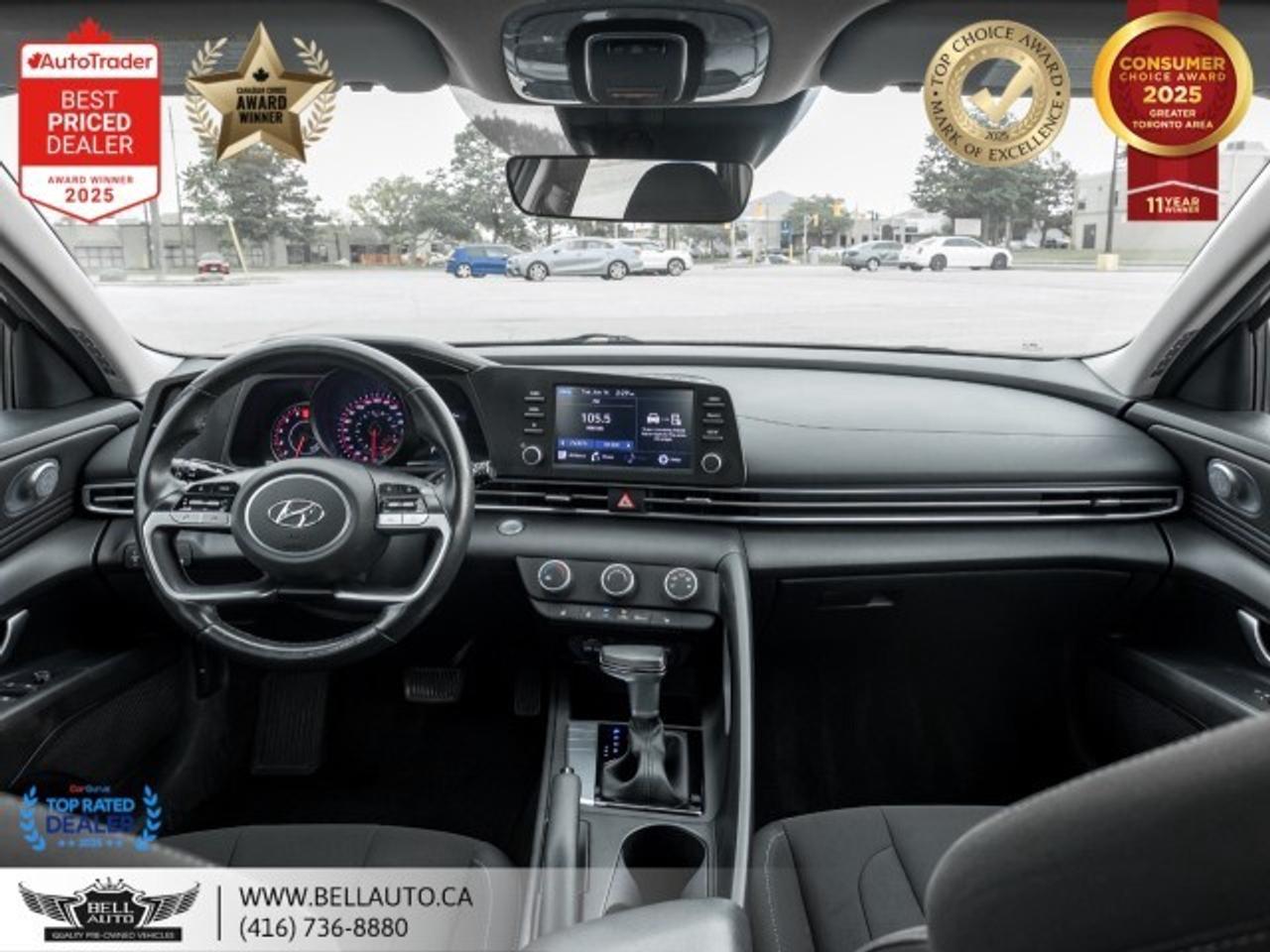 2022 Hyundai Elantra Preferred   B.CAM   BLTH   HTD SEATS   LOWKMS  NOA Photo