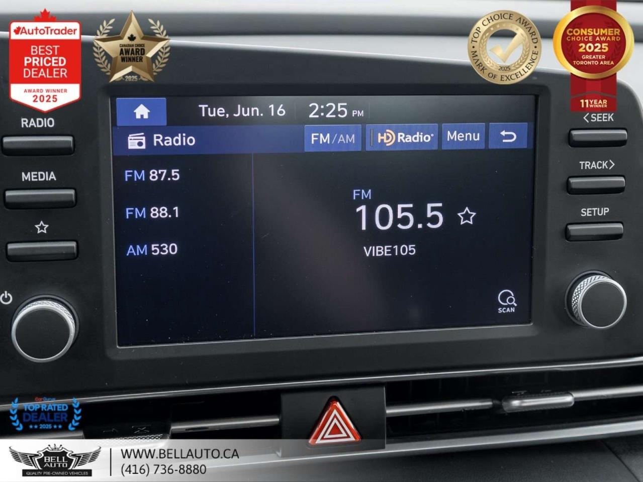 2022 Hyundai Elantra Preferred   CARPLAY   B.CAM   BLTH   HTD SEATS   LOWKMS   NOACCIDENT Photo