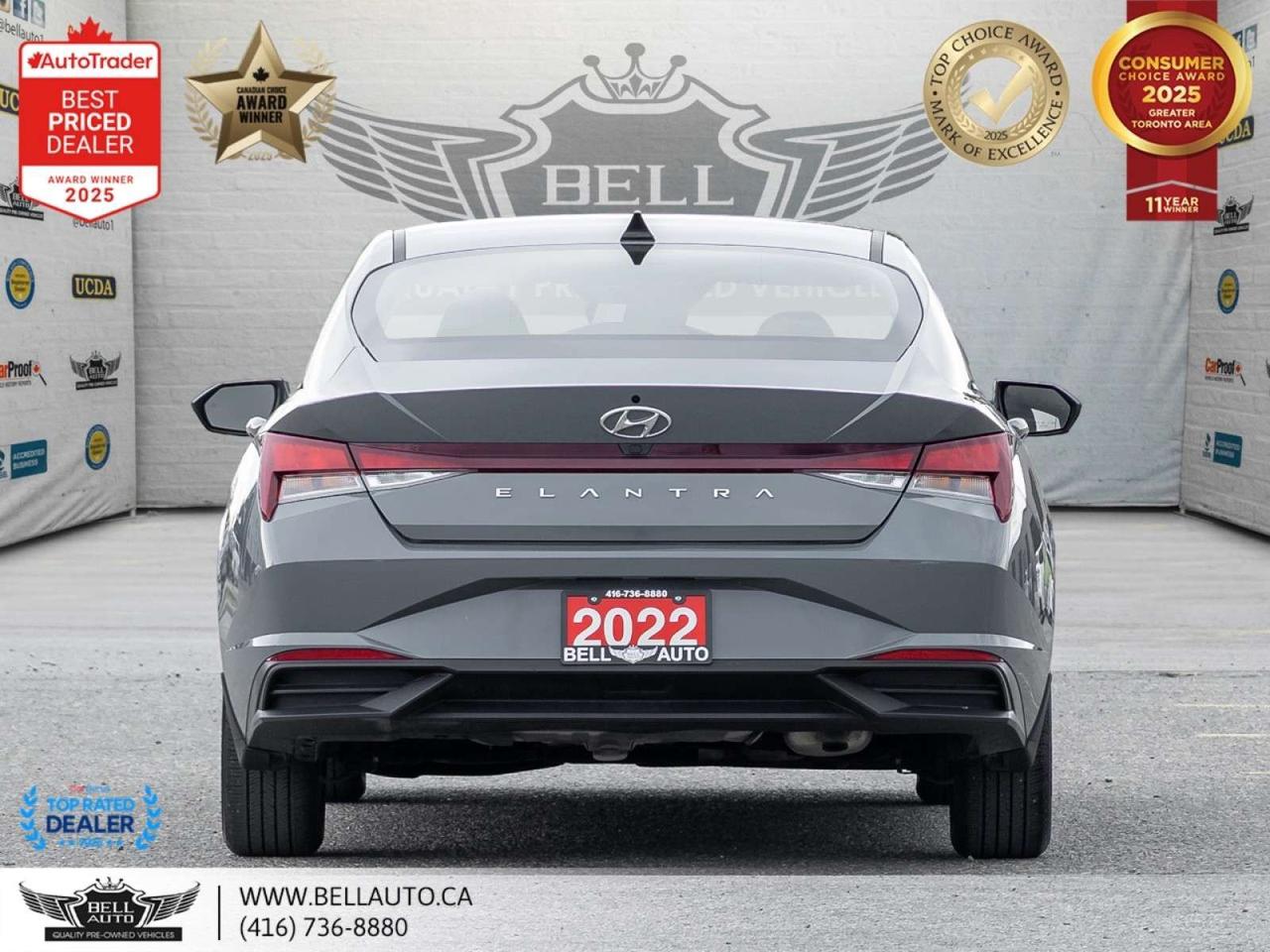 2022 Hyundai Elantra Preferred   CARPLAY   B.CAM   BLTH   HTD SEATS   LOWKMS   NOACCIDENT Photo