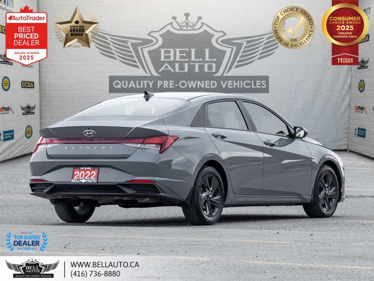 2022 Hyundai Elantra Preferred   CARPLAY   B.CAM   BLTH   HTD SEATS   LOWKMS   NOACCIDENT Photo