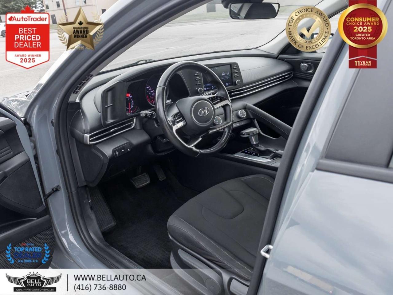2022 Hyundai Elantra Preferred   CARPLAY   B.CAM   BLTH   HTD SEATS   LOWKMS   NOACCIDENT Photo