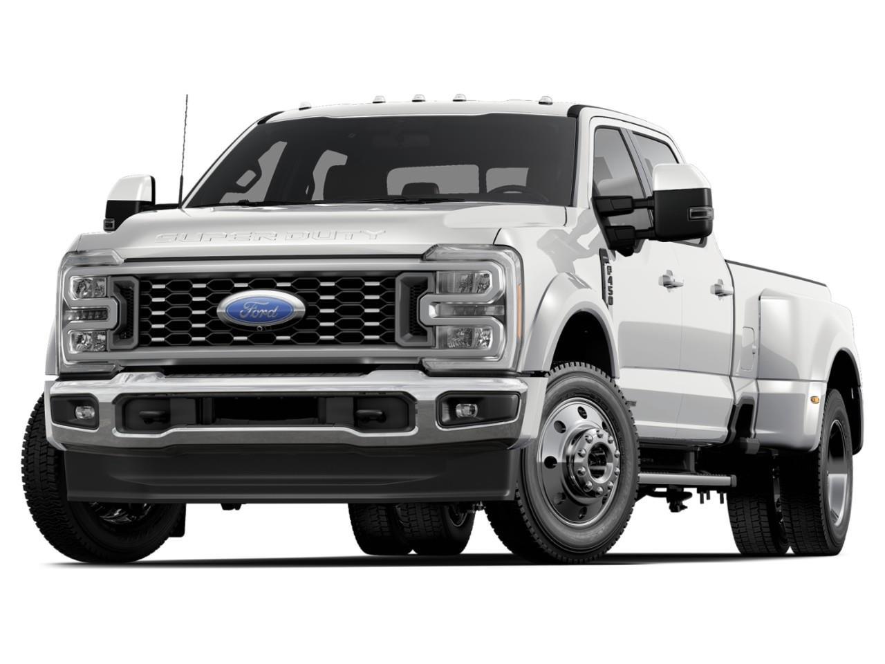 <p>Experience the power and sophistication of the 2026 Ford Super Duty F-450 DRW Lariat, a white 4x4 truck that redefines the driving experience. With its robust handling and dependable traction, this vehicle is ready to conquer any terrain.</p><p>The exterior is complemented by Power-Deployable Running Boards and a striking set of alloy wheels. Step inside to discover the luxury of Black Onyx, Front ActiveX Trimmed 40/Console/40 Seats offering heated and ventilated options with 8-way power adjustments, providing superior comfort. A Twin Panel Power Moonroof brings an airy feel to the cabin, while the spacious crew cab and 8' box cater to both utility and style.</p><p>Equipped with cutting-edge technology, the Lariat features smart device integration, Bluetooth connection, and a Wi-Fi hotspot to keep you connected. Safety is paramount with the Ford Co-Pilot 360 Assist 2.0 that includes Adaptive Cruise Control with Stop-and-Go, Lane-Keeping System, Pre-Collision Assist, and many more driver assistance tools, ensuring a secure journey. The Pro Trailer Backup Assist and Pro Trailer Hitch Assist make towing a breeze.</p><p>Ideal for adventurers, outdoor enthusiasts, and professionals requiring a reliable, feature-rich truck, the Super Duty F-450 DRW Lariat is perfect for those who demand the best from their vehicle. Contact Southlake Ford today to learn more and make it yours.</p>
