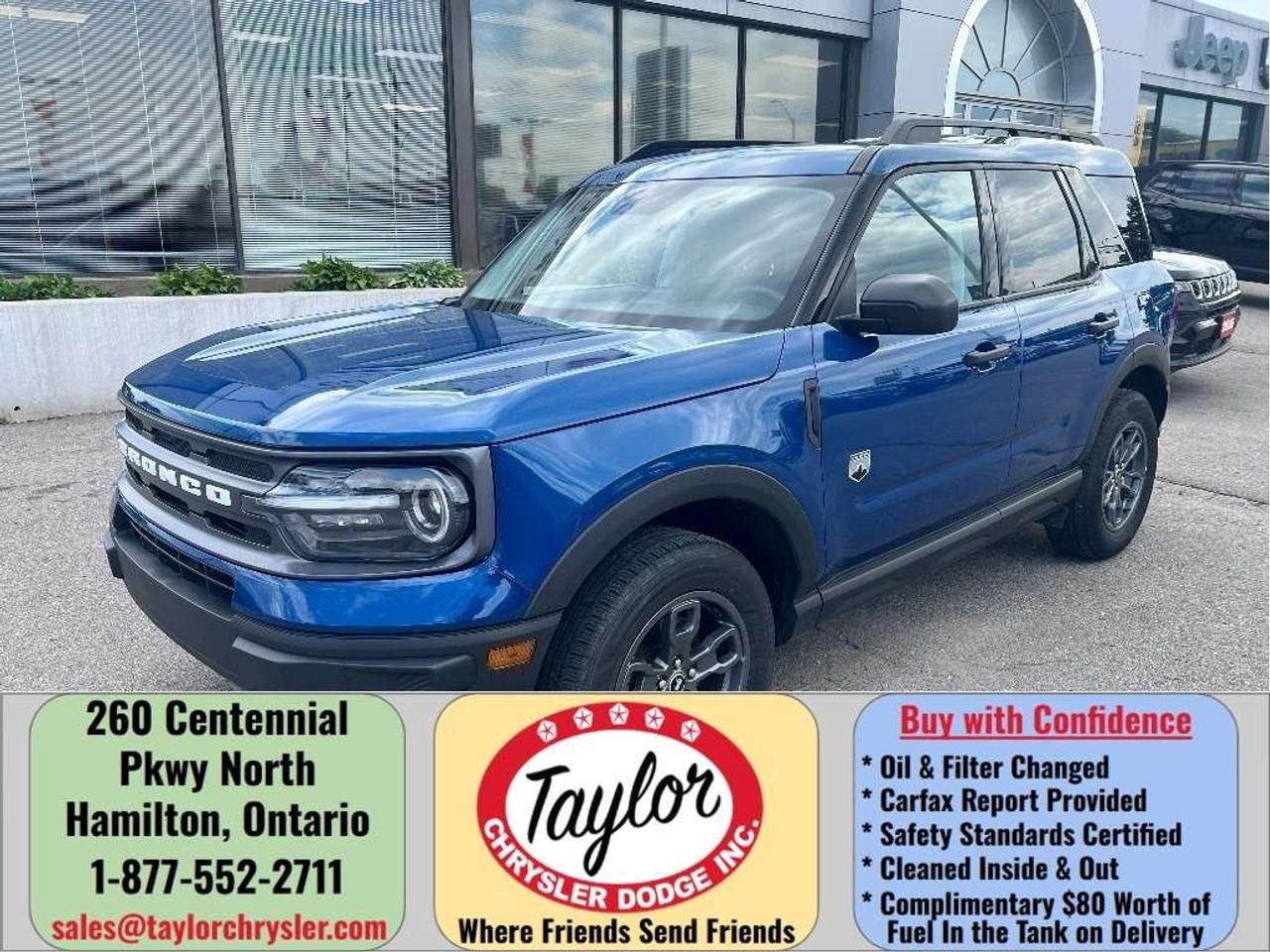 2024 Ford Bronco Sport Big Bend 4x4 *PWR SEAT *WIRELESS CARPLAY *BKP CAM Photo0