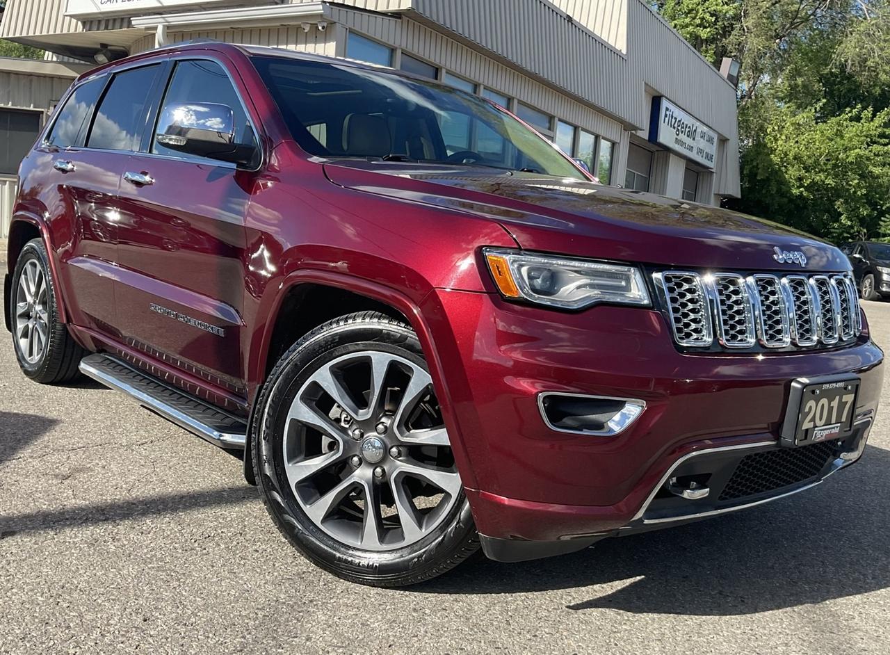 2017 Jeep Grand Cherokee Overland 4WD - LEATHER! NAV! BACK-UP CAM! PANO ROO Photo0