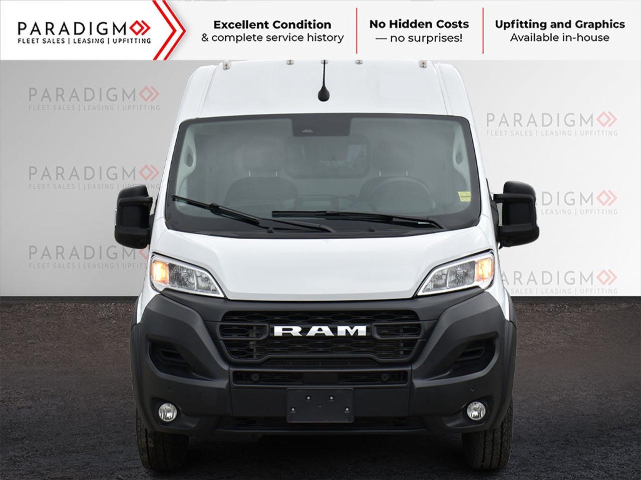 2025 RAM ProMaster Cargo Van Tradesman 3500 High Roof Ext 159  WB w-Pass Seat Photo