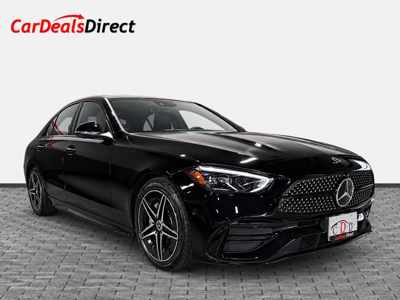 2023 Mercedes-Benz C-Class C300 AMG Pkg 4MATIC/NAVI/Drive Assist/Car Play/Lea Photo0