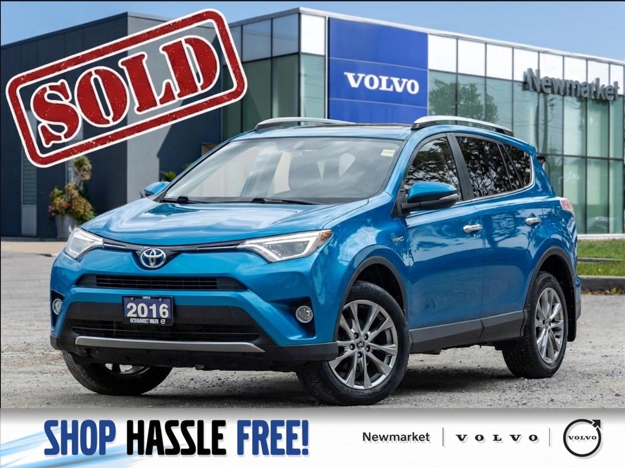 2016 Toyota RAV4 Hybrid 4dr LIMITED  ONE OWNER  TRADE IN  LOW MILEAGE Photo0
