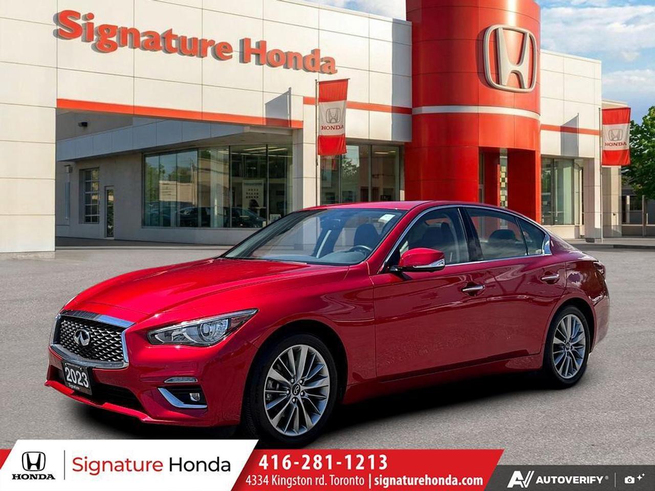 Used 2023 Infiniti Q50 LUXE for sale in Scarborough, ON