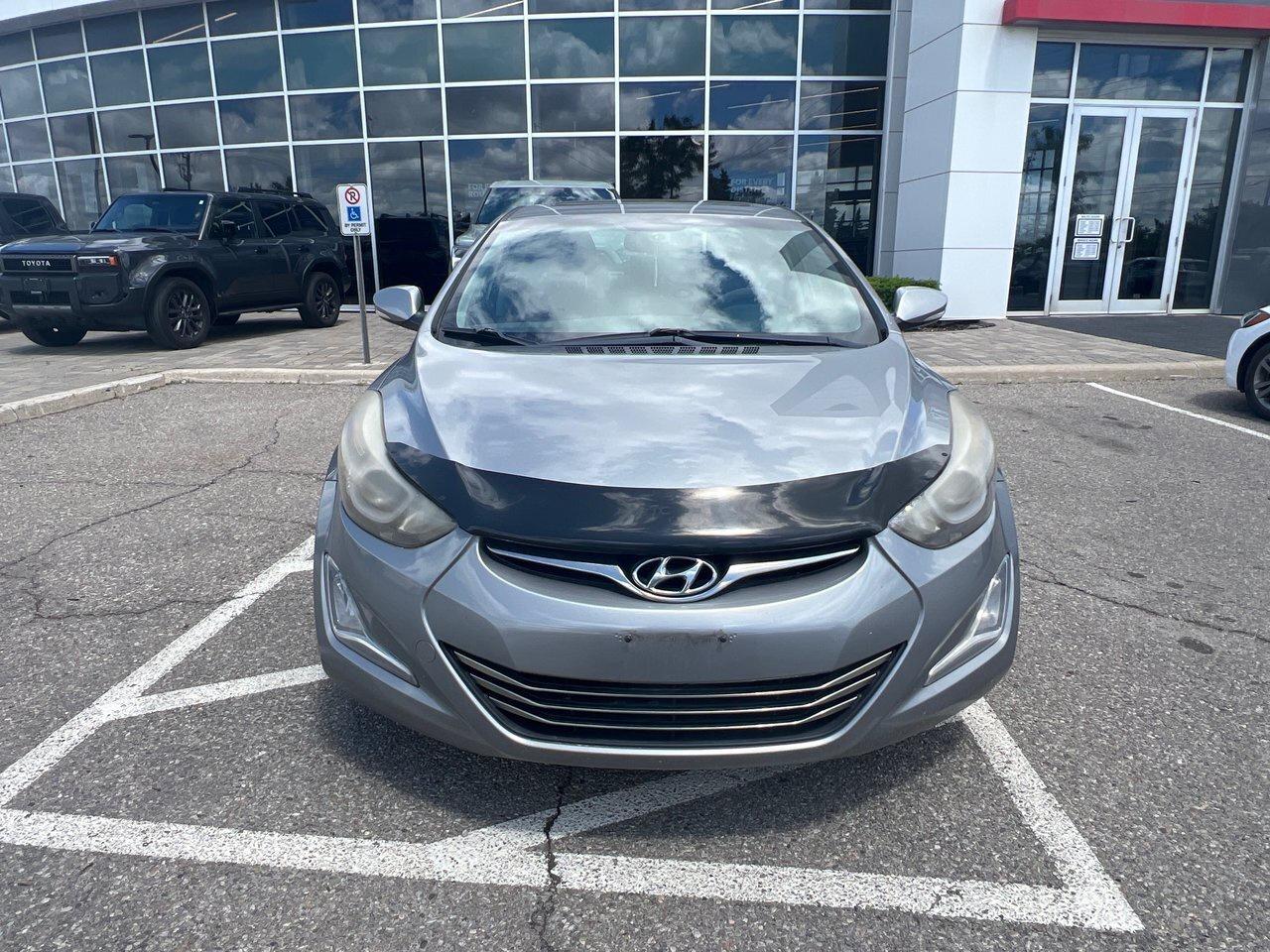 2014 Hyundai Elantra Limited at SOLD AS/IS   LEATHER   BACKUP CAMERA Photo