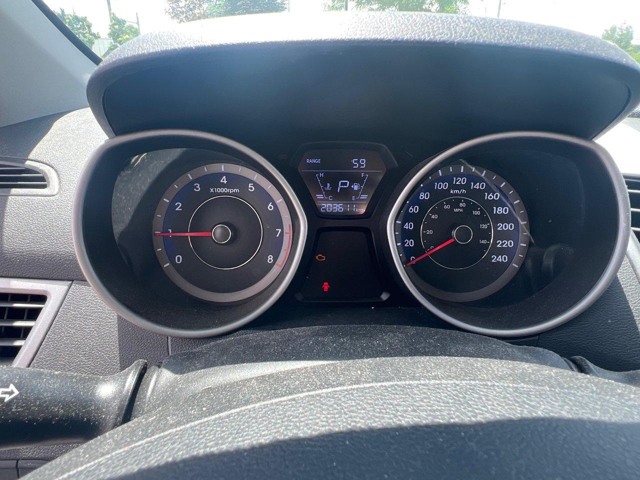 2014 Hyundai Elantra Limited at SOLD AS/IS   LEATHER   BACKUP CAMERA Photo